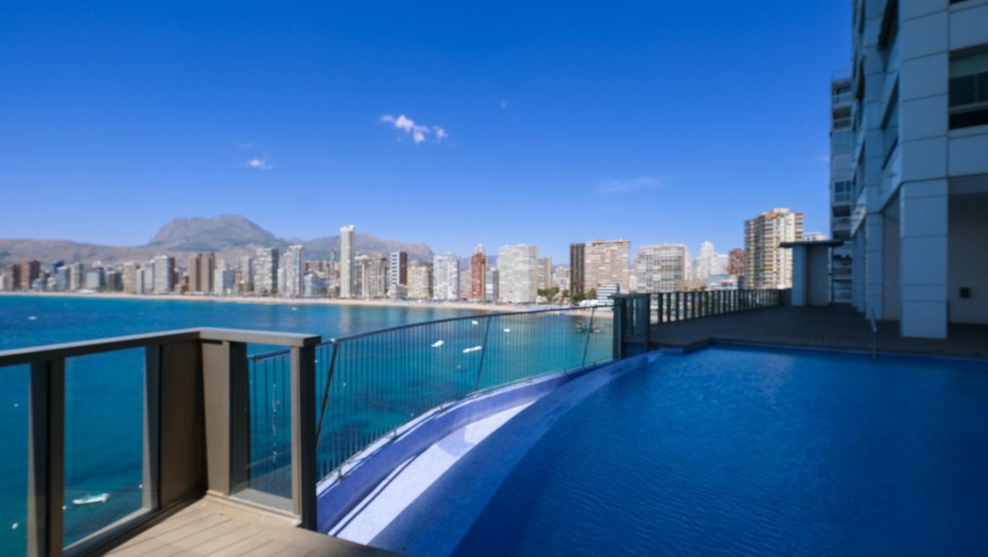 Gemelos 28 Balcon Al Mediterraneo Benidorm Exteriör bild